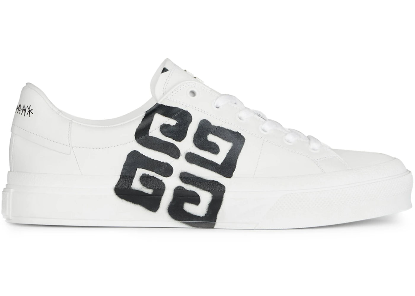 Givenchy City Sport Tag Effect 4G Print Black White