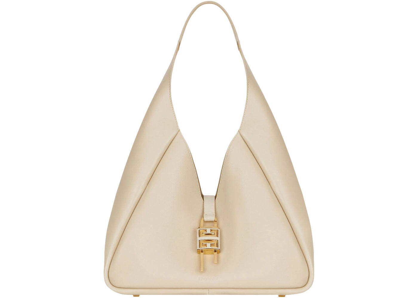 Givenchy G-Hobo Shoulder Bag Medium Natural Beige