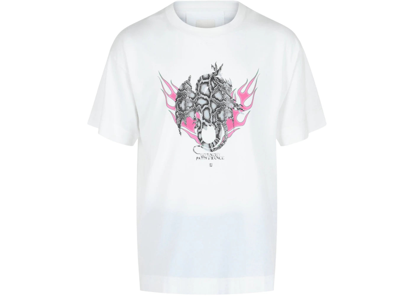 Givenchy Graphic Print Logo T-Shirt White
