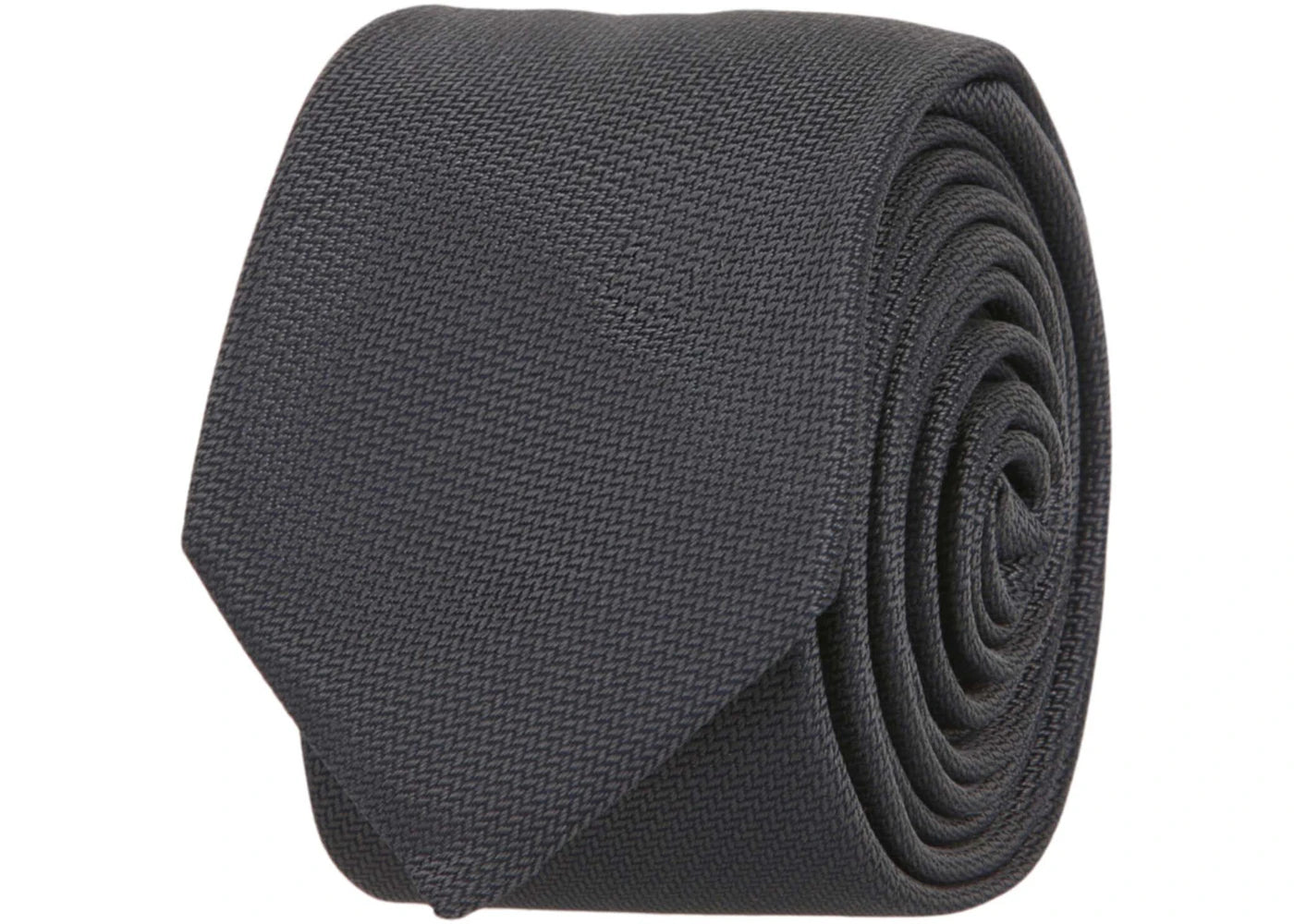 Givenchy Logo Printed Silk Tie Grey