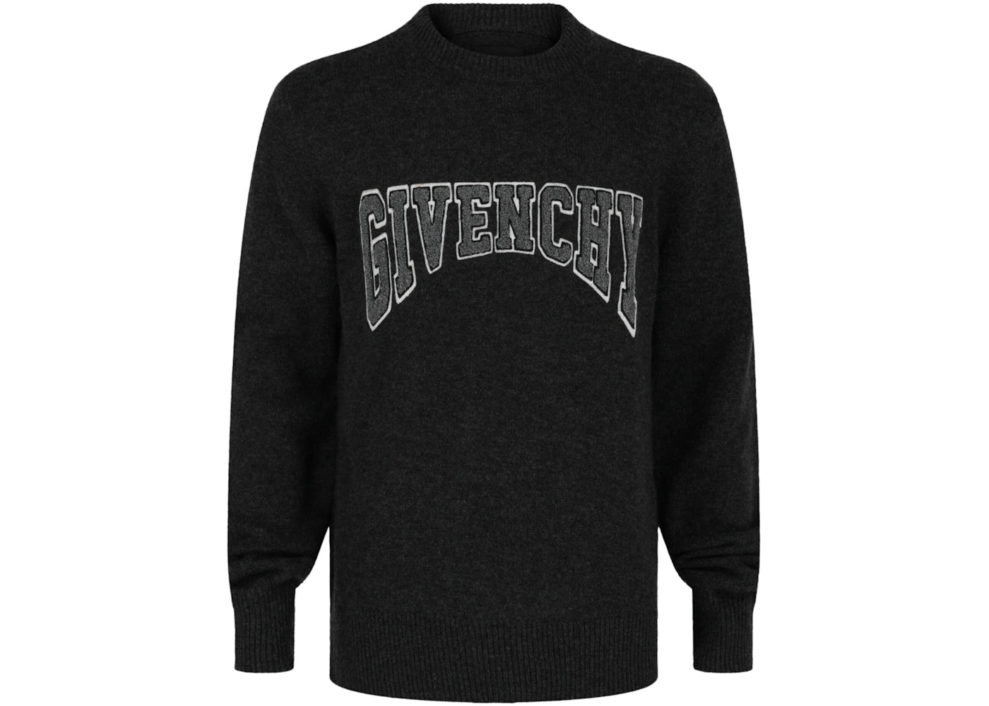 Givenchy Logo Wool-Blend Sweater Black/Natural