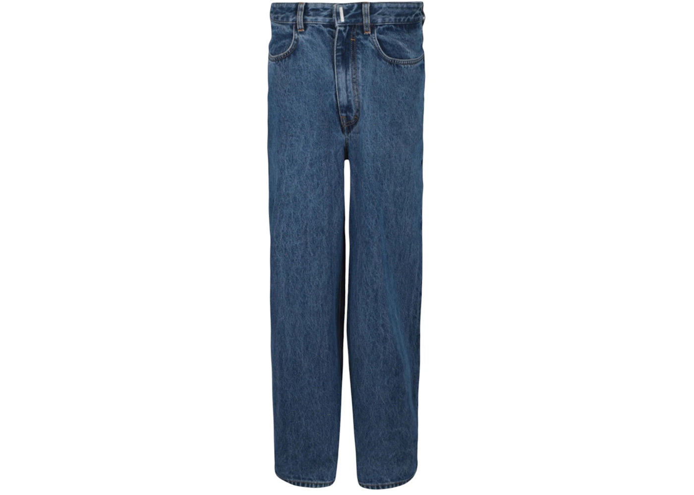 Givenchy Low Crotch Wide-Leg Jeans Blue Indigo