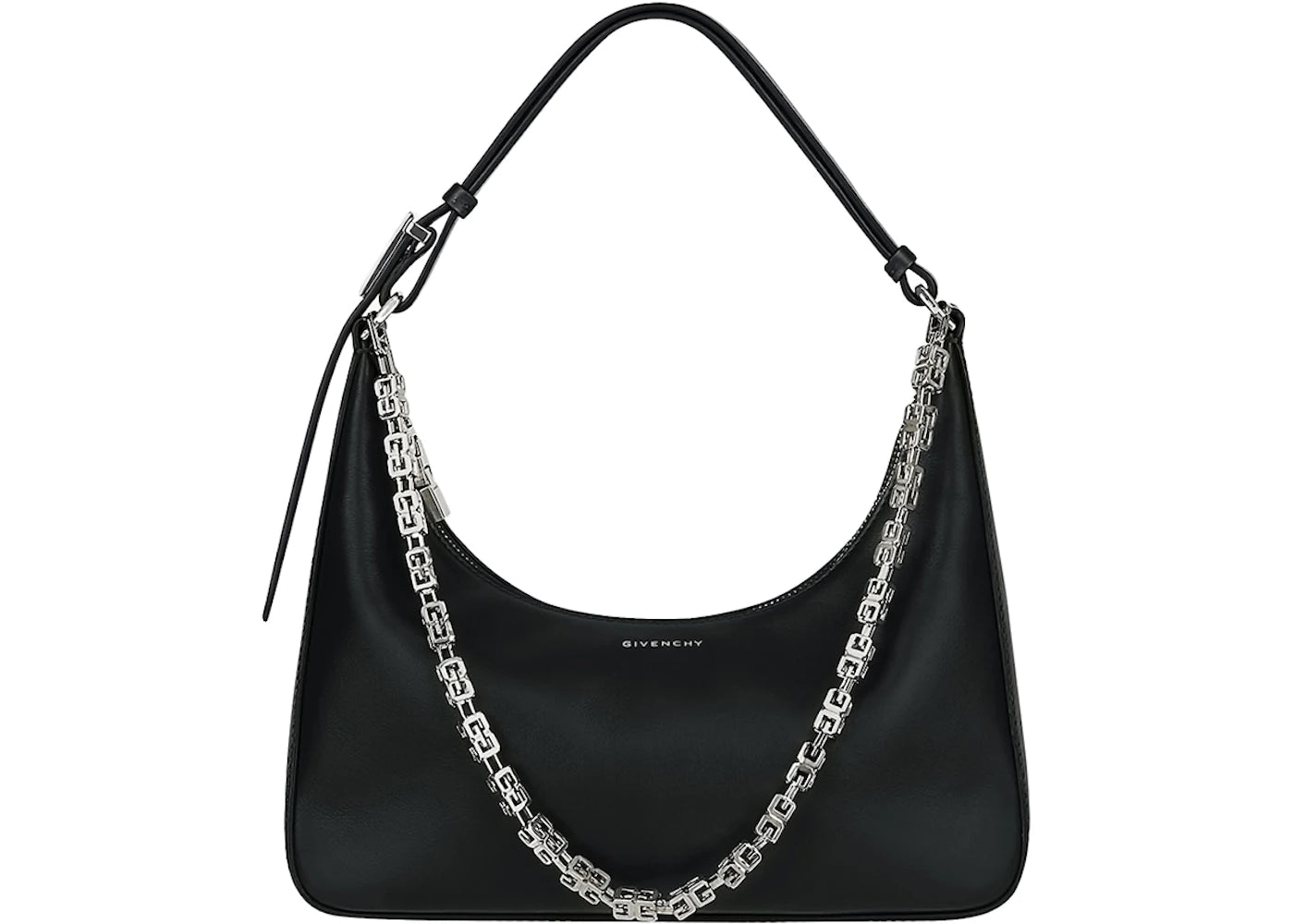 Givenchy Moon Cut Out Shoulder Bag Small Black
