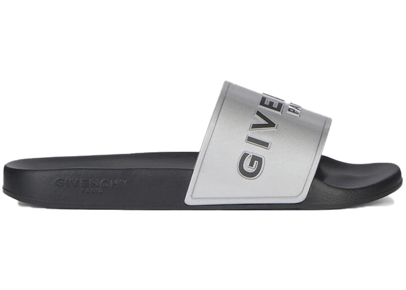 Givenchy Paris Flat Sandals Metallized