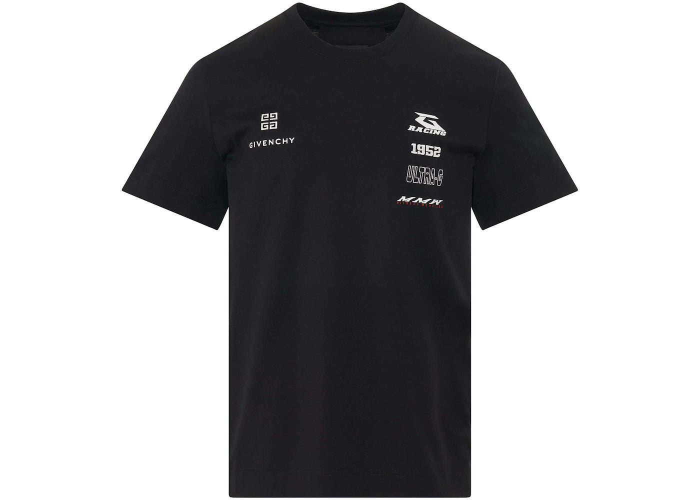 Givenchy Racing Logo T-Shirt Black/White