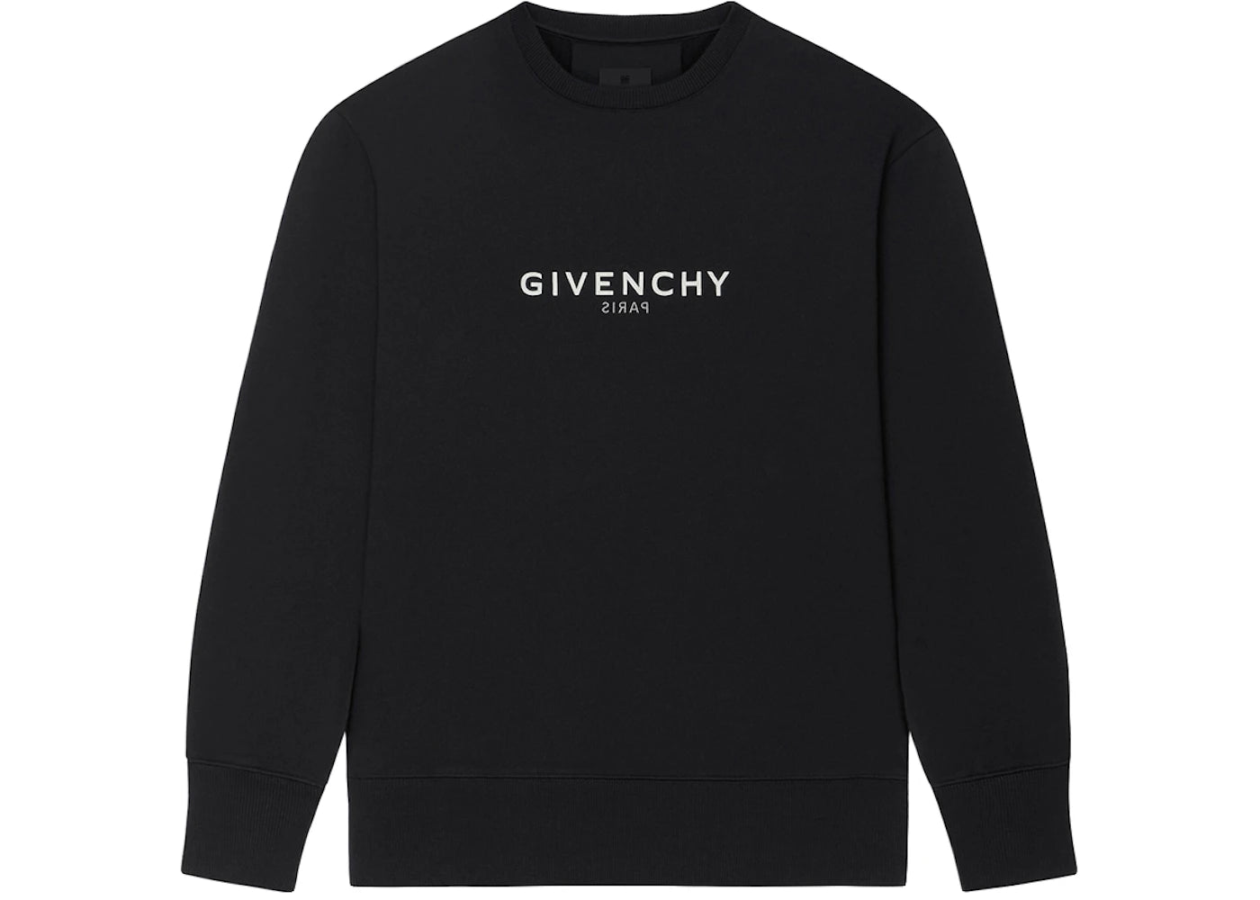 Givenchy Reverse Slim Fit Fleece Sweatshirt Black