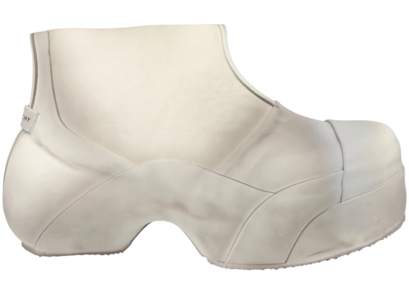 Givenchy Show Ankle Rainboots Off White