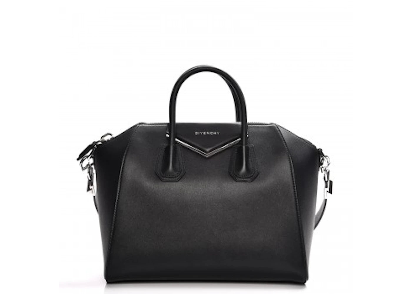Givenchy Antigona Tote Metal Medium Black