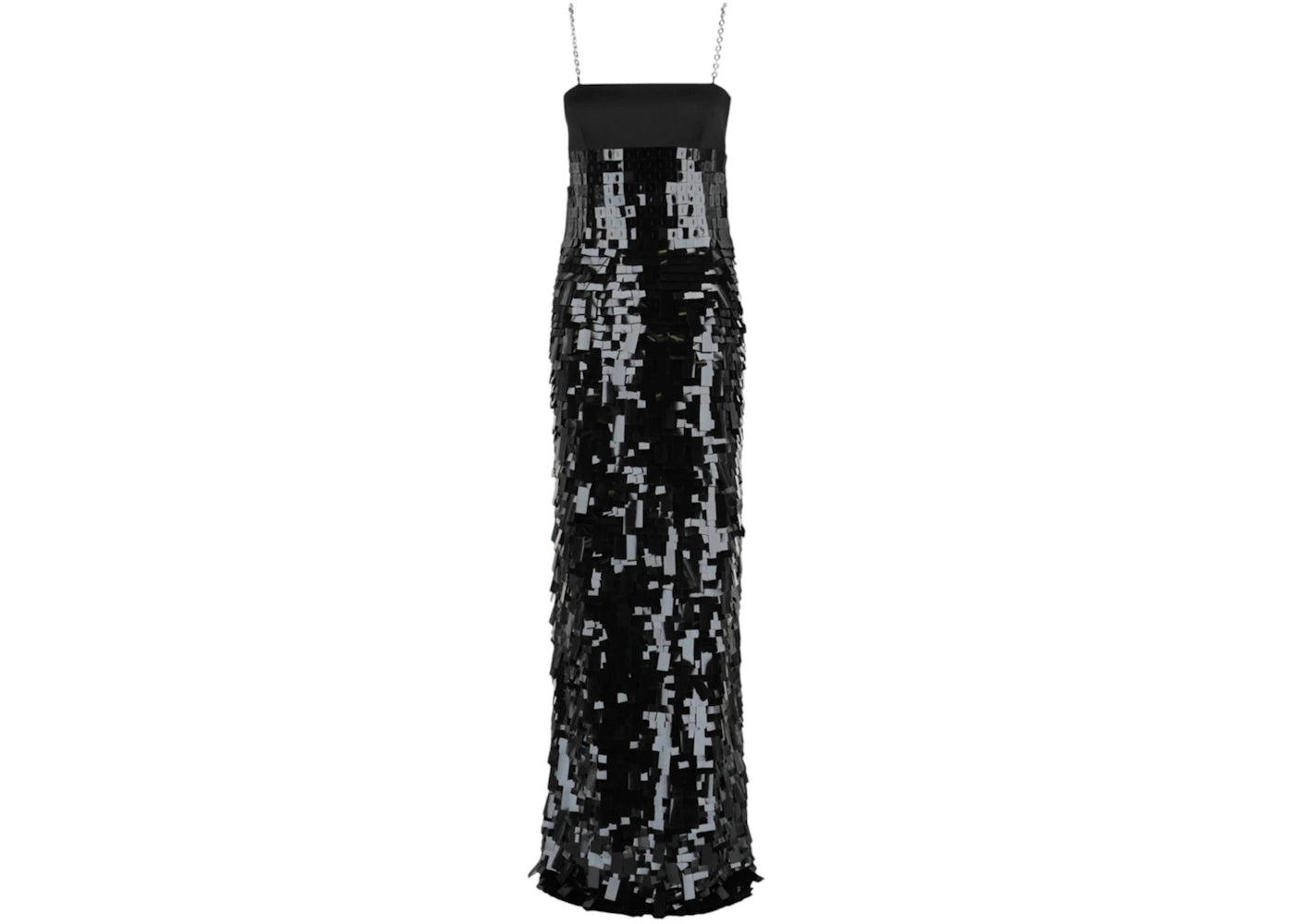 Givenchy Women's Sequin Chain-Strap Gown Black