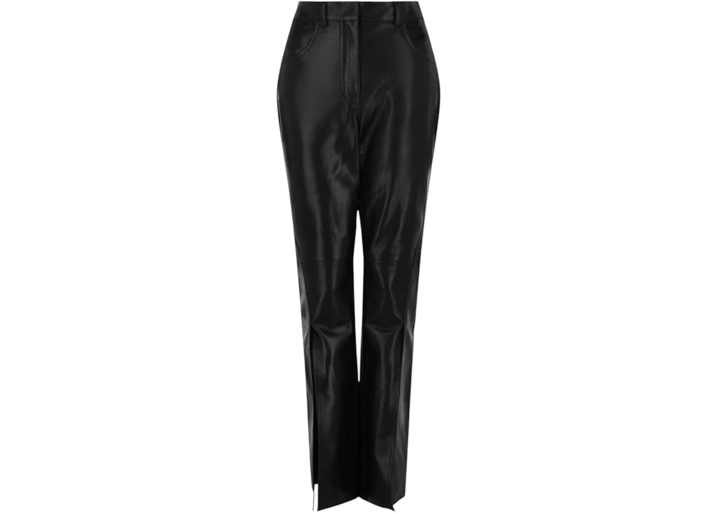 Givenchy Women's Split Leather Pants Black