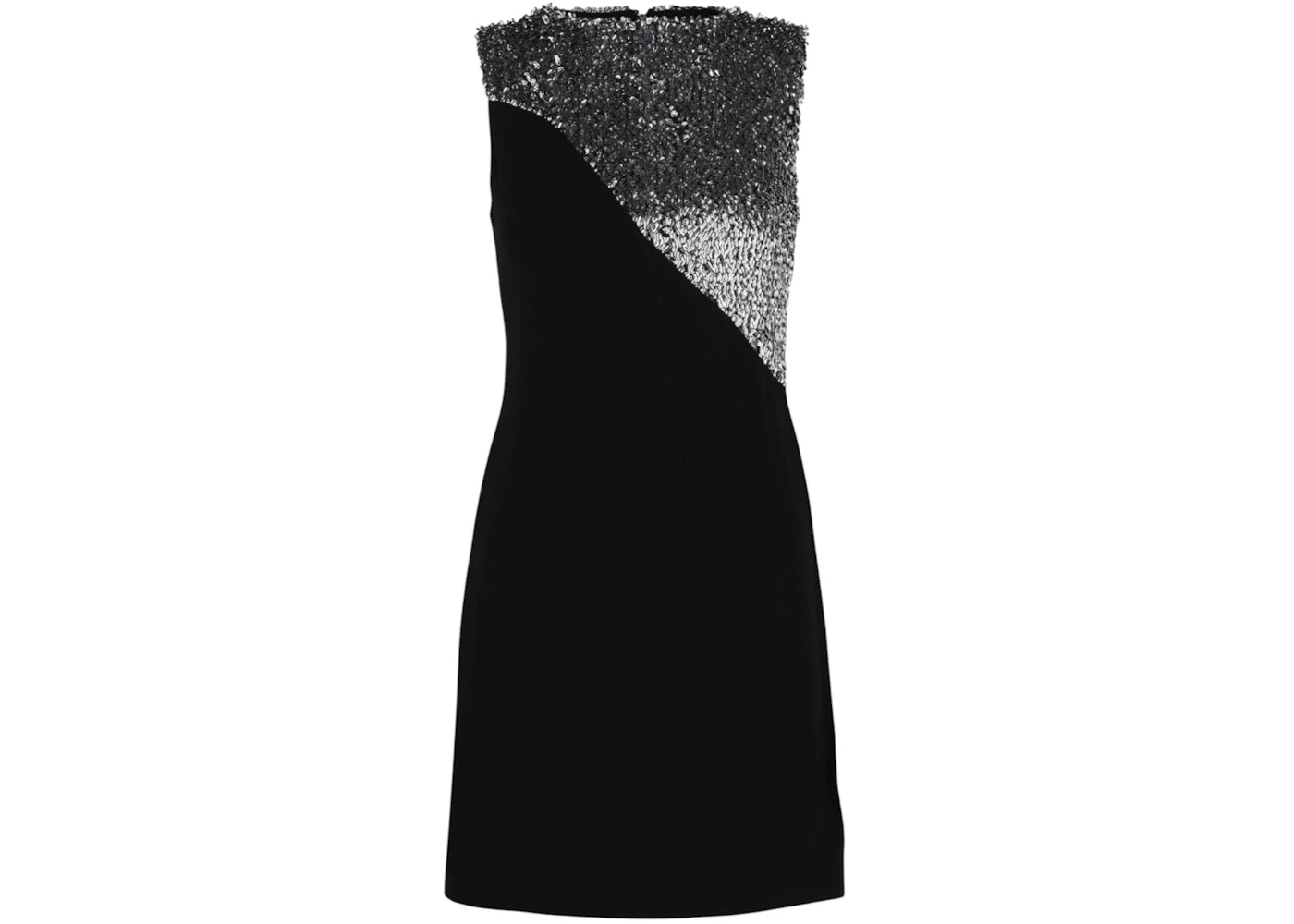 Givenchy Women's Split Sequin Mini Dress Black