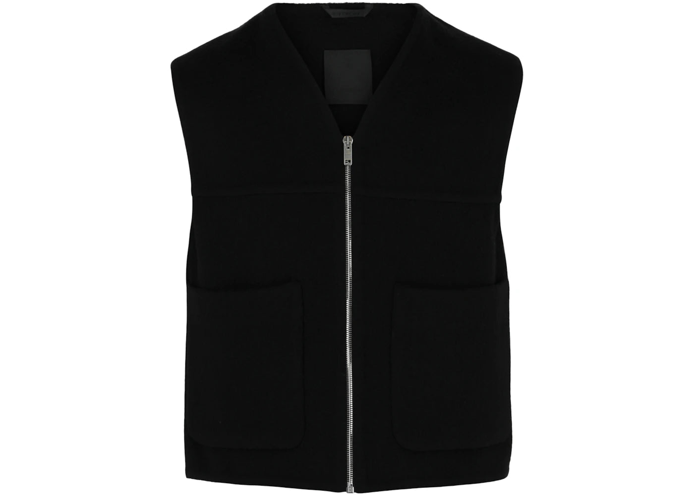 Givenchy Wool-Cashmere Blend Vest Black