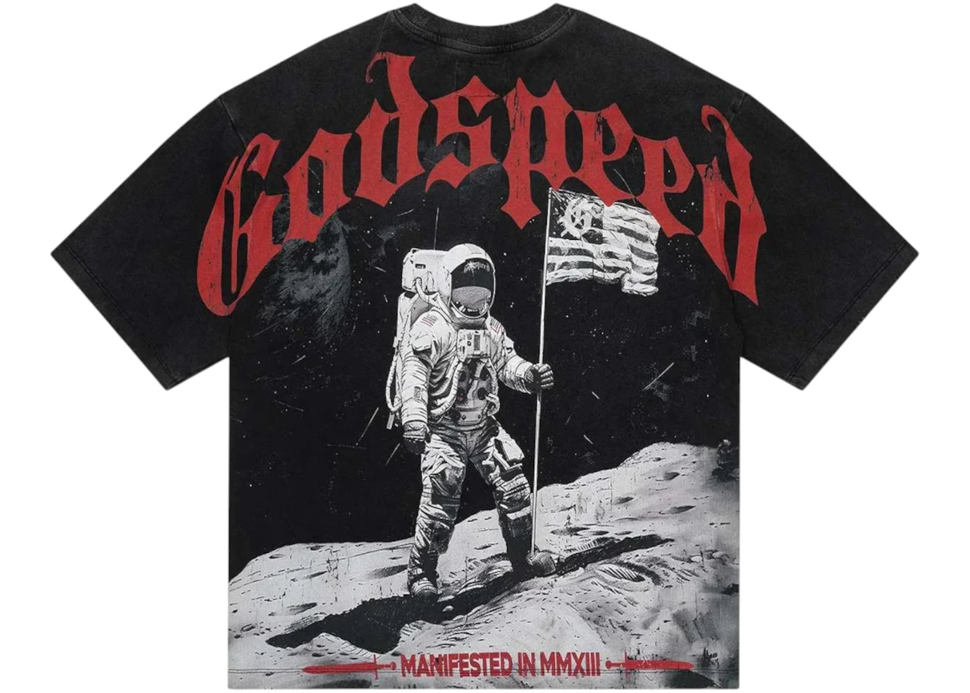 Godspeed Apollo T-shirt Black