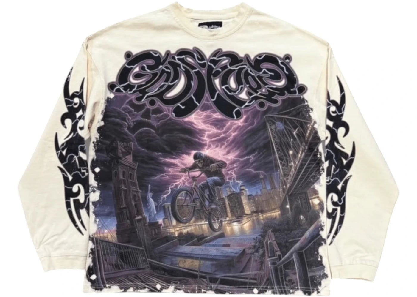 Godspeed B.M.x L/S T-Shirt Bone