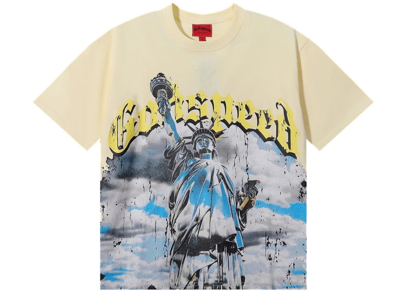 Godspeed Chrome Liberty T-shirt Cream