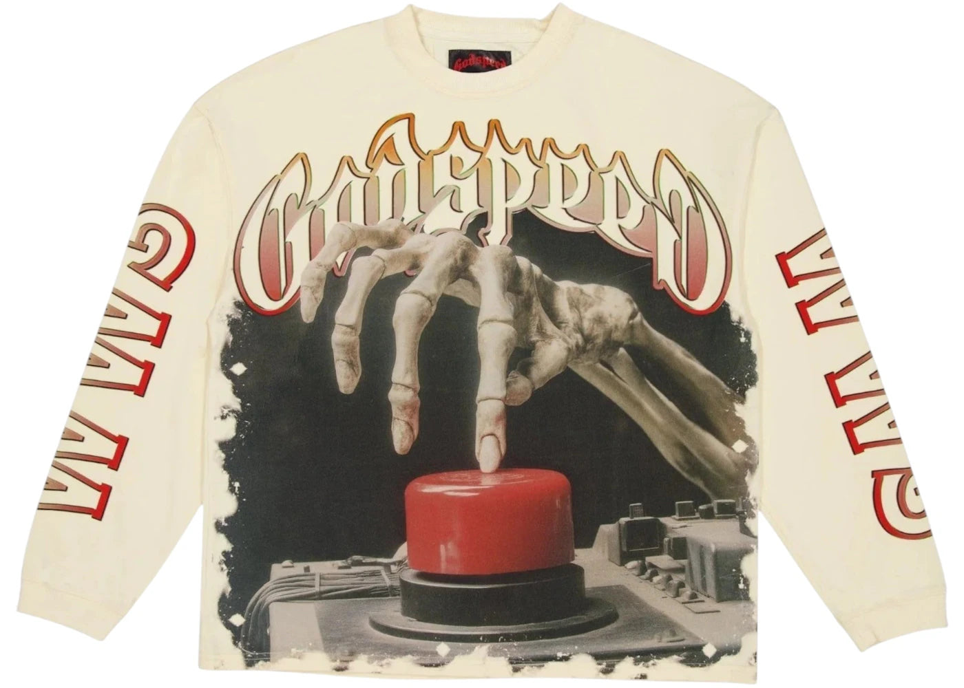 Godspeed Detonator L/S T-shirt Bone