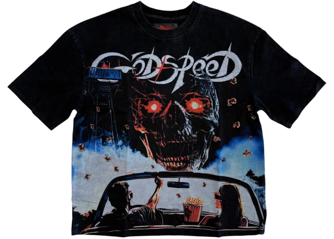 Godspeed Drive In T-shirt Black Wash