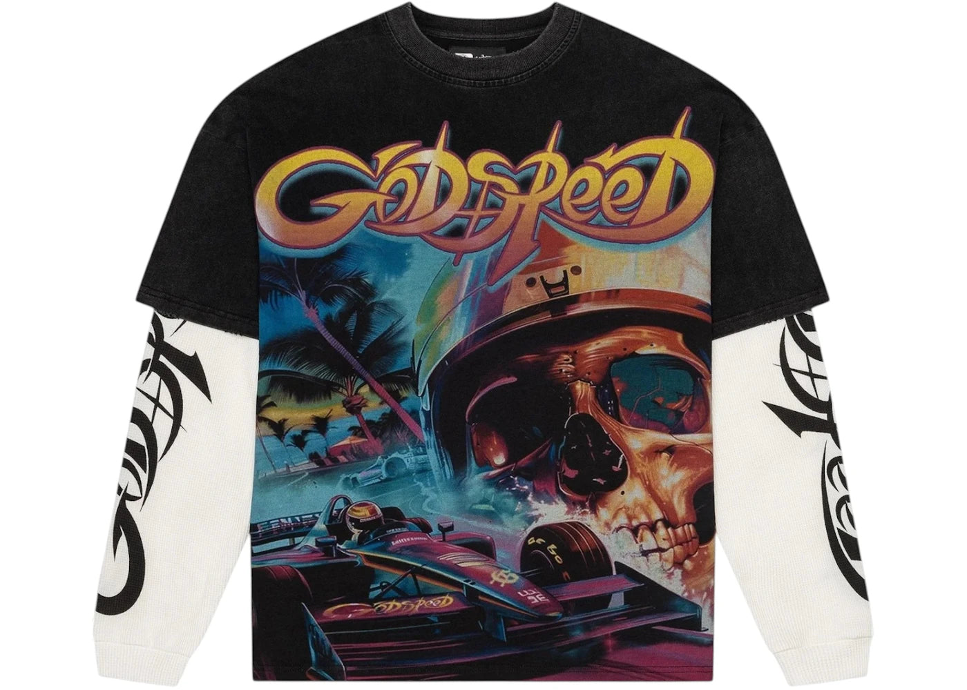 Godspeed F1 Dreams Layered T-shirt Black