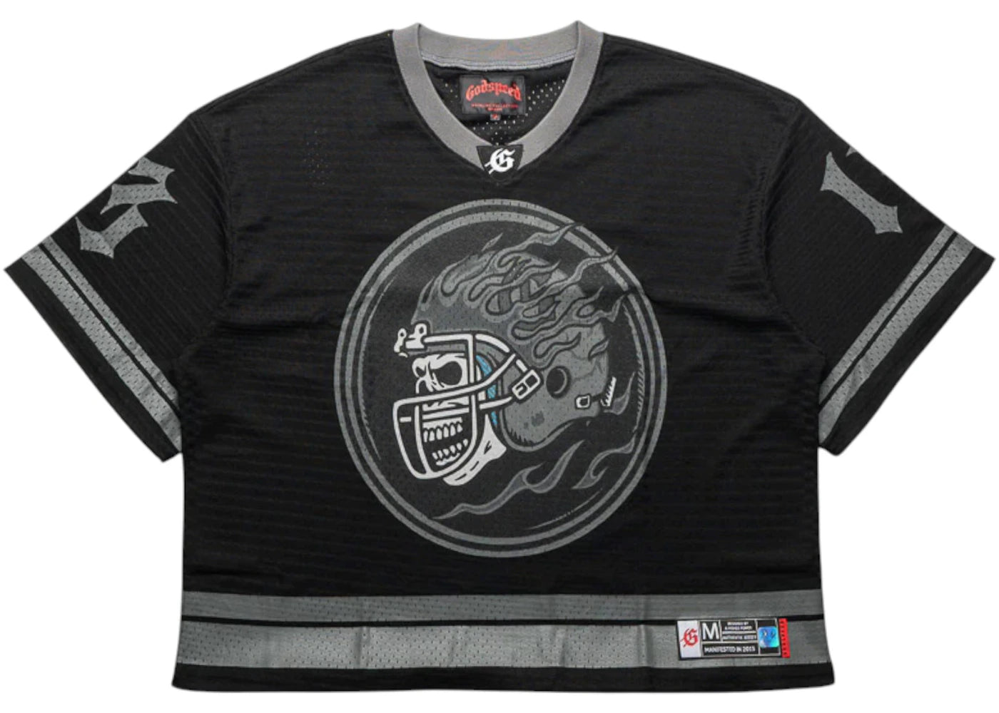 Godspeed First Down Jersey Black/Grey