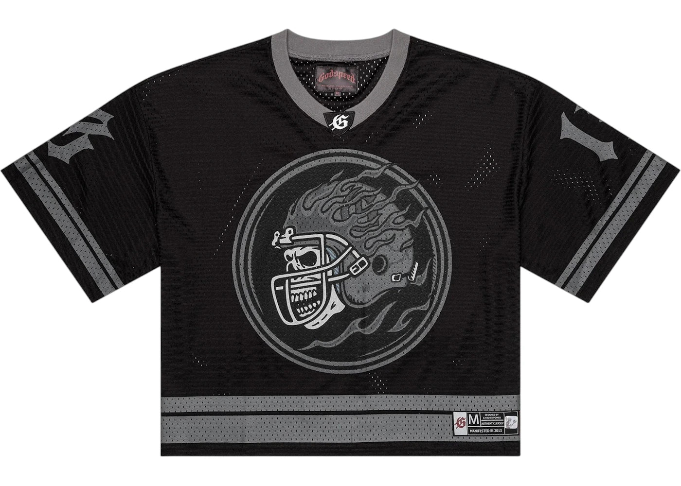 Godspeed First Down Jersey (FW25) Black/Grey