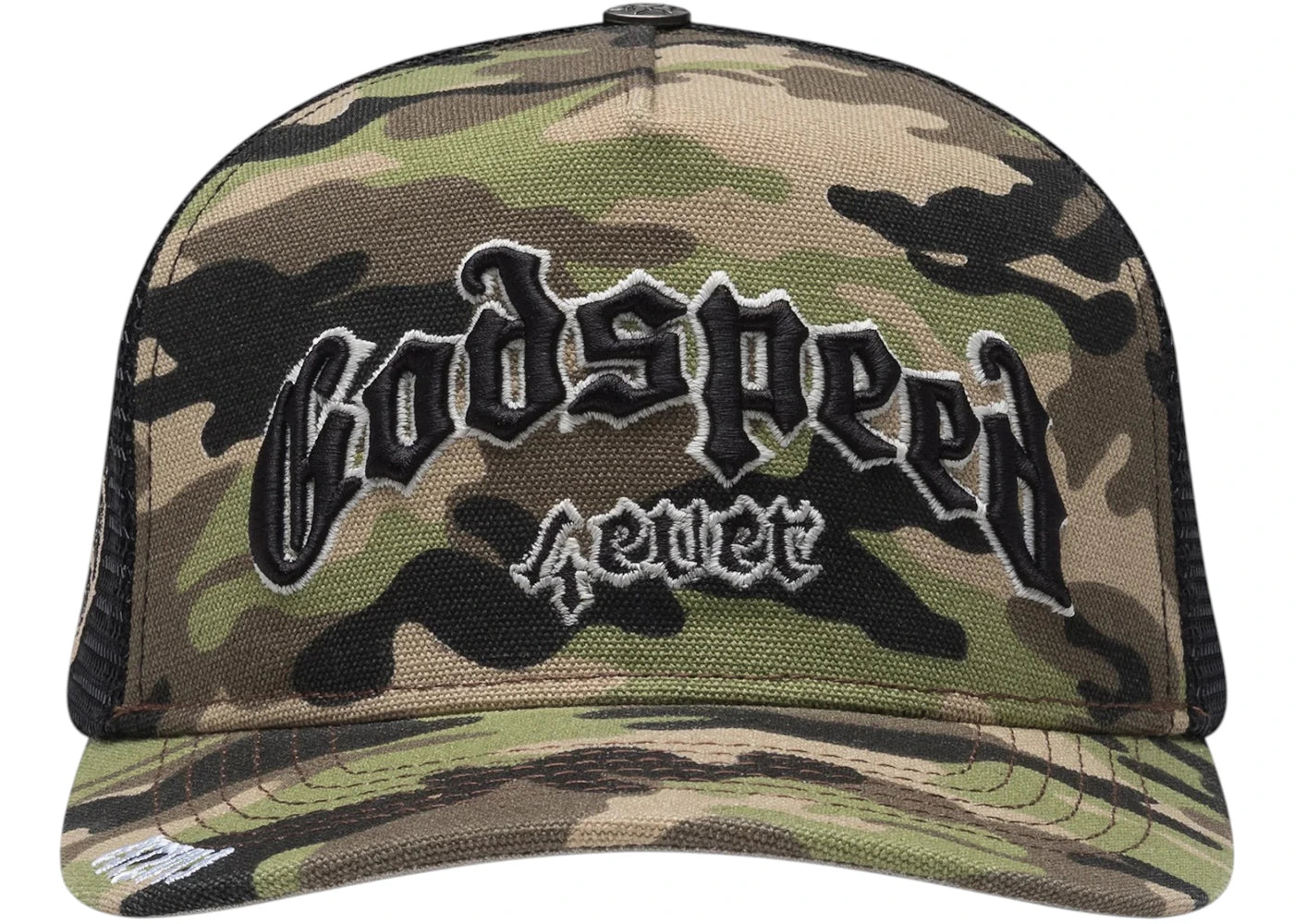 Godspeed Forever Trucker Hat Camo
