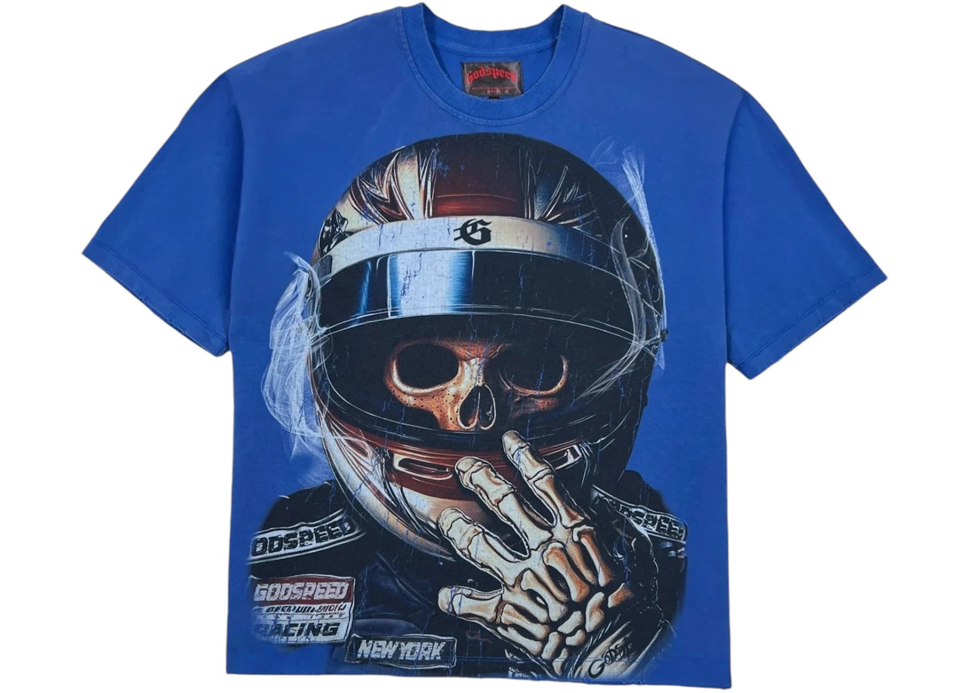 Godspeed Glory Cup Tee Blue