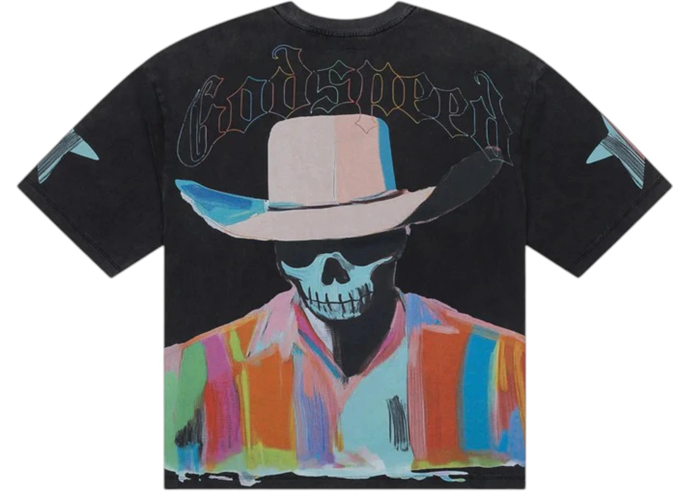 Godspeed Pastel Cowboy T-shirt Grey Wash