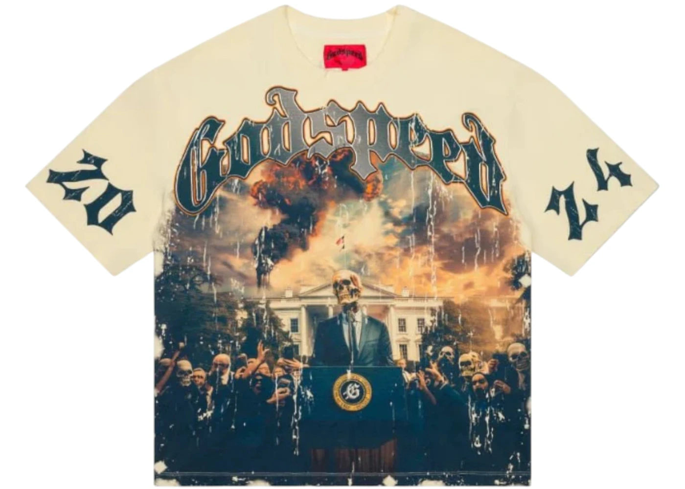 Godspeed V.O.D 2024 T-shirt Cream