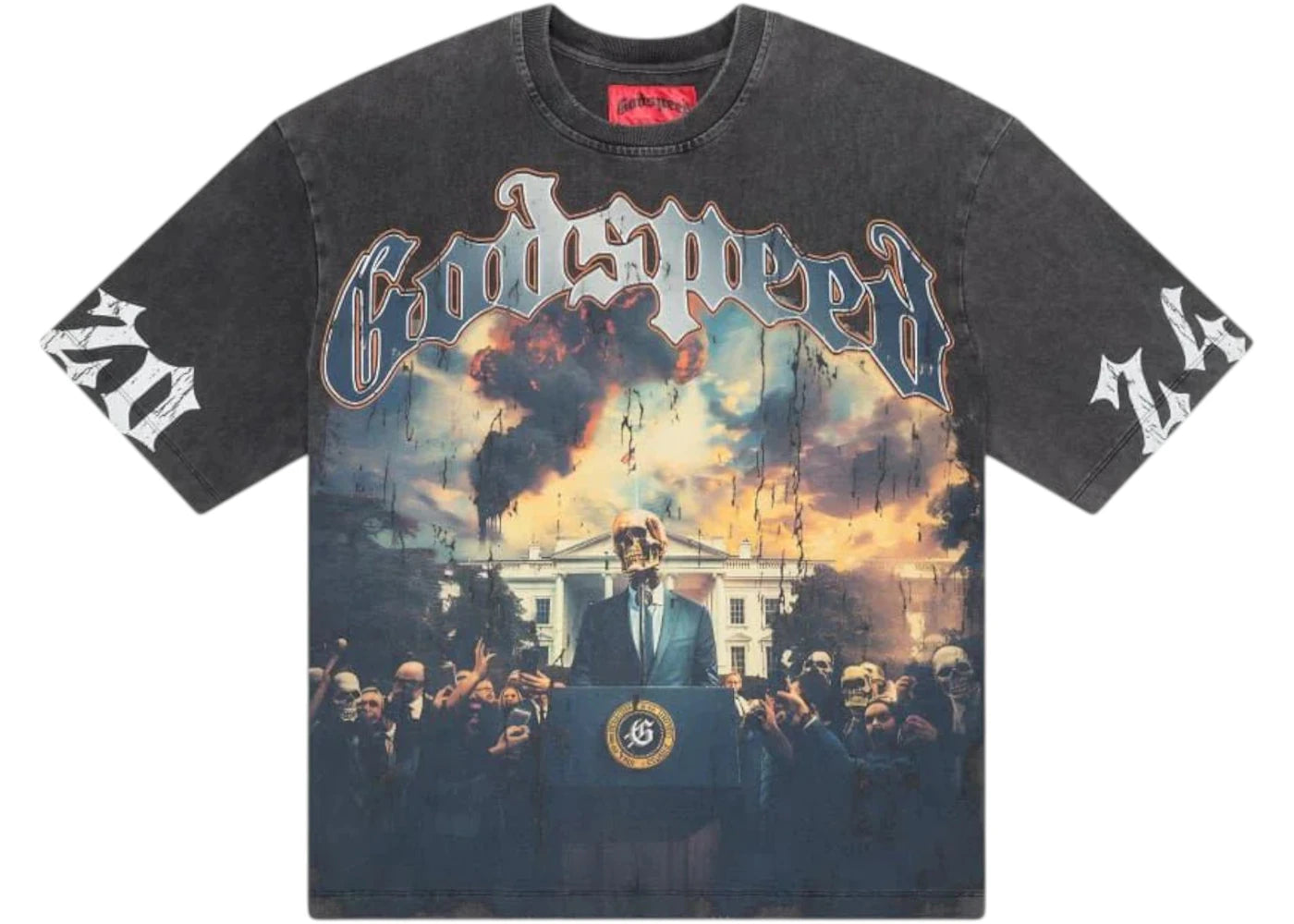 Godspeed V.O.D 2024 T-shirt Grey Wash