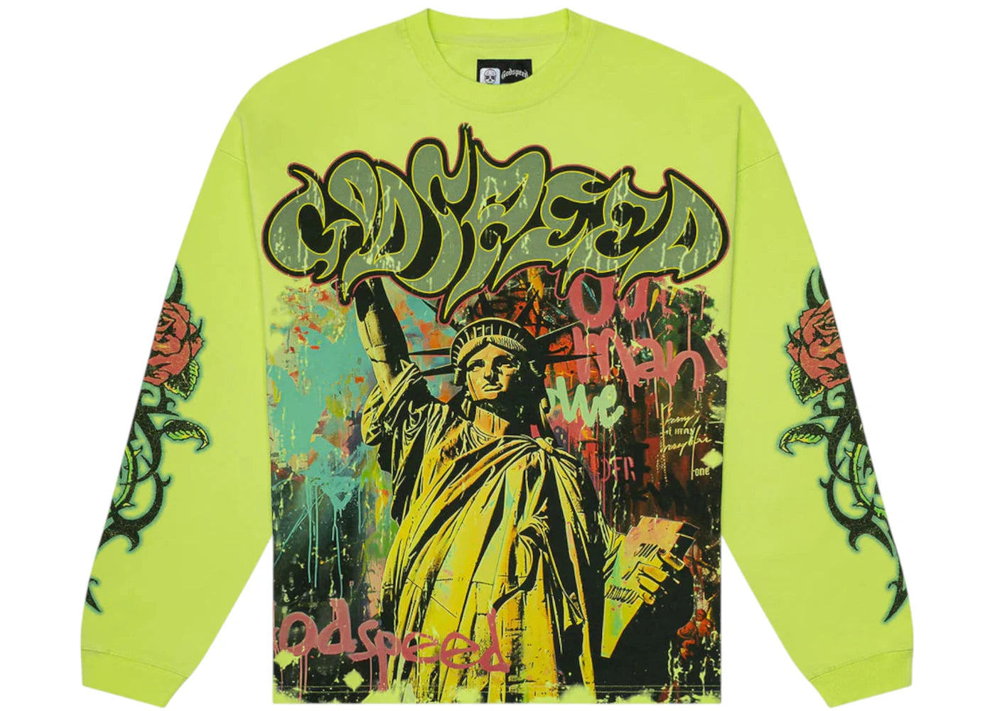 Godspeed Vandal L/S T-shirt Volt Green