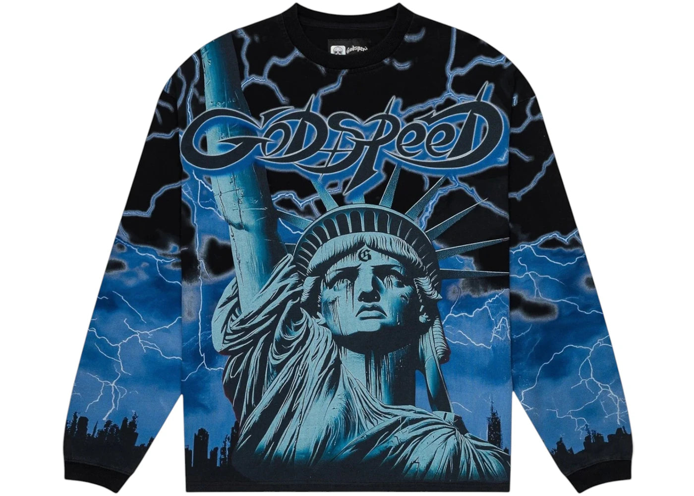 Godspeed Voltage LS T-shirt Blue