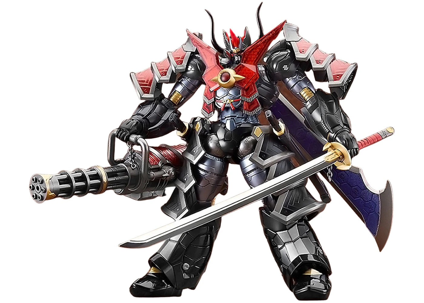 Good Smile Company Mazinkaiser HAGANE WORKS Mazinkaiser Haou Mazin Set Action Figure Black