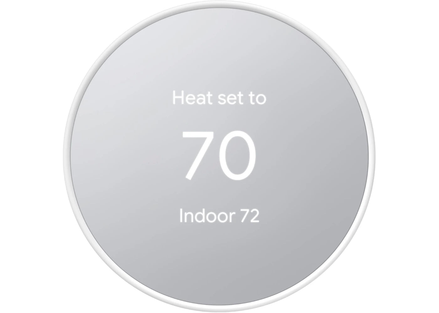 Google Nest Thermostat GA01334-US Snow