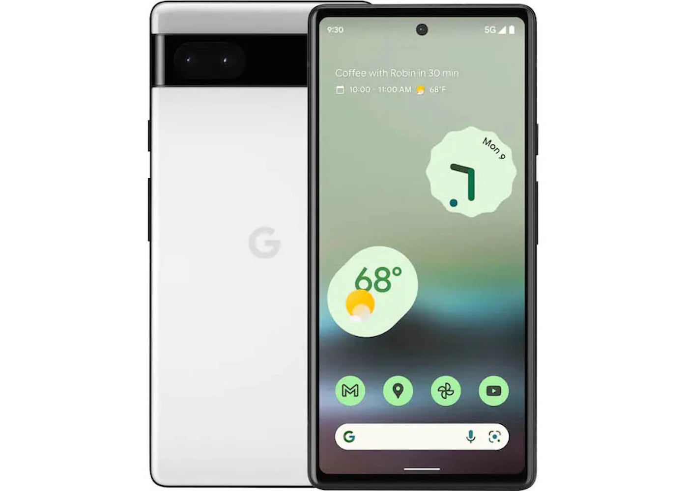 Google Pixel 6a 128GB (US Unlocked) GA03714-US Chalk