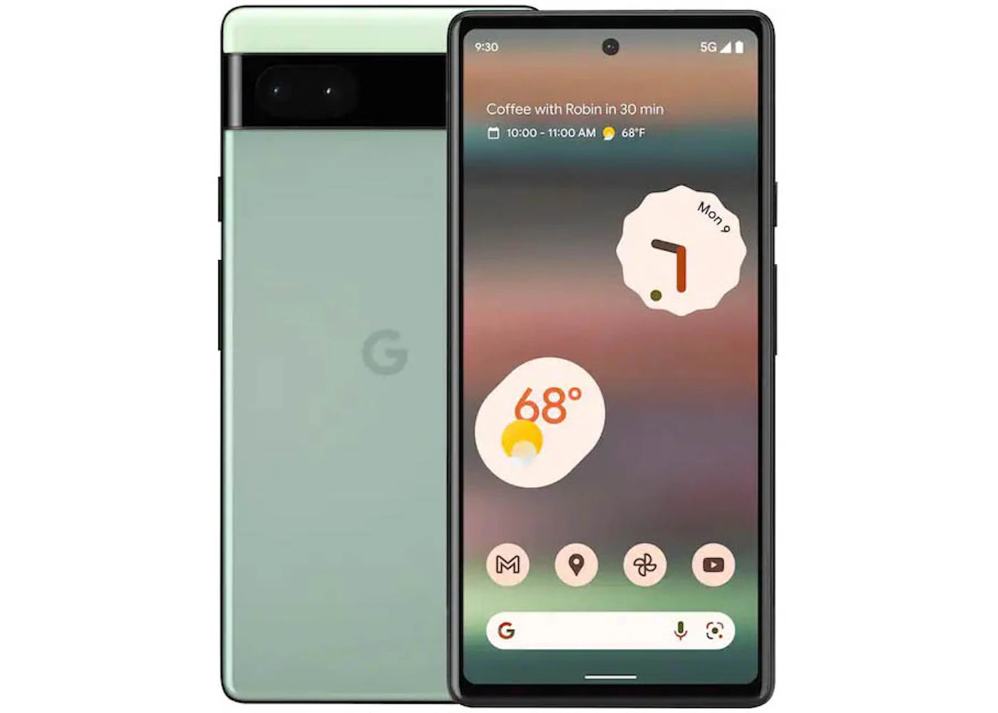 Google Pixel 6a 128GB (US Unlocked) GA03715-US Sage Green