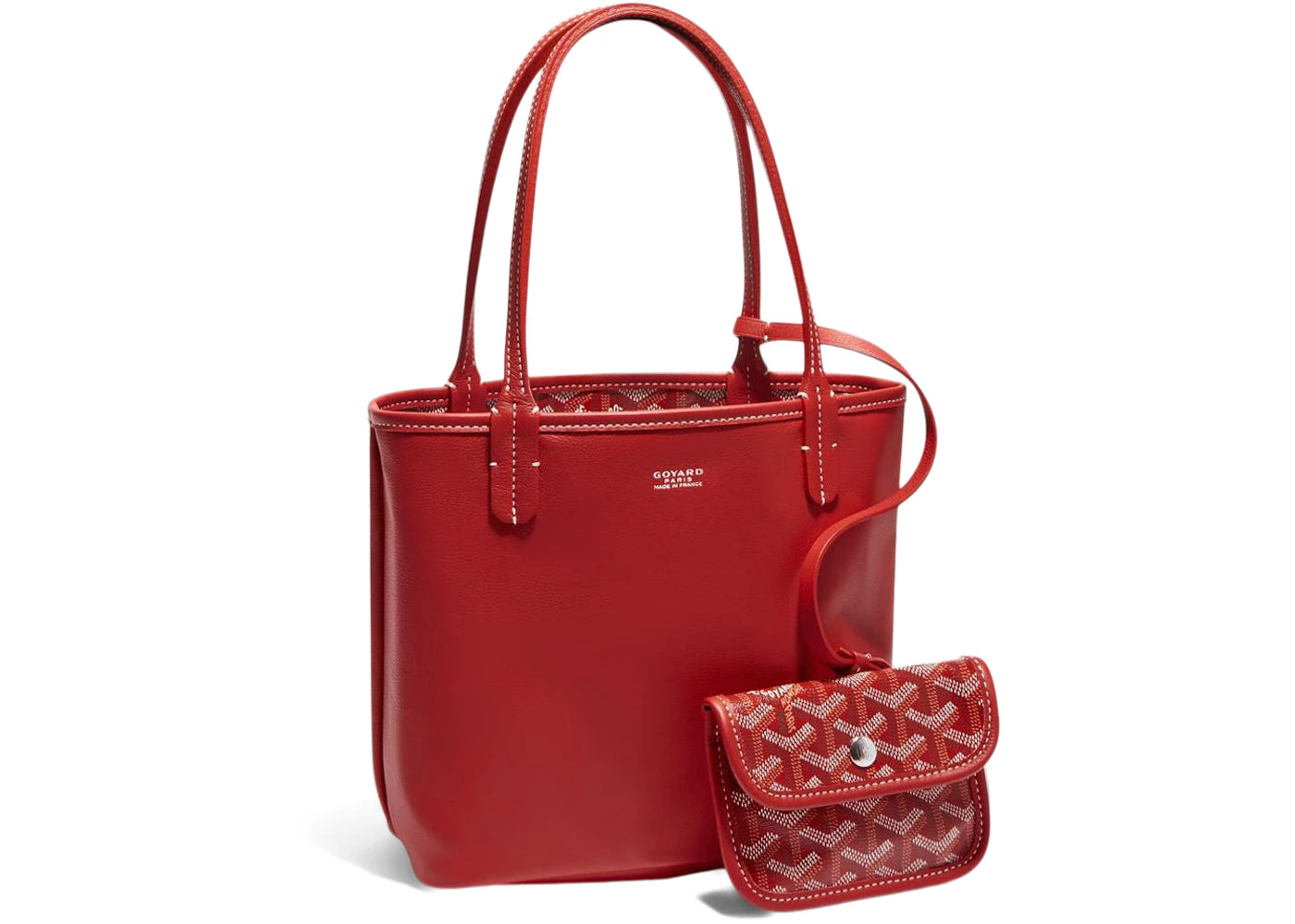 Goyard Anjou Tote Mini Red