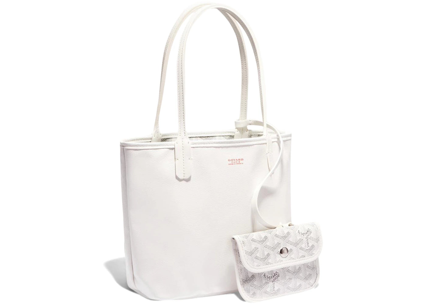 Goyard Anjou Tote Mini White