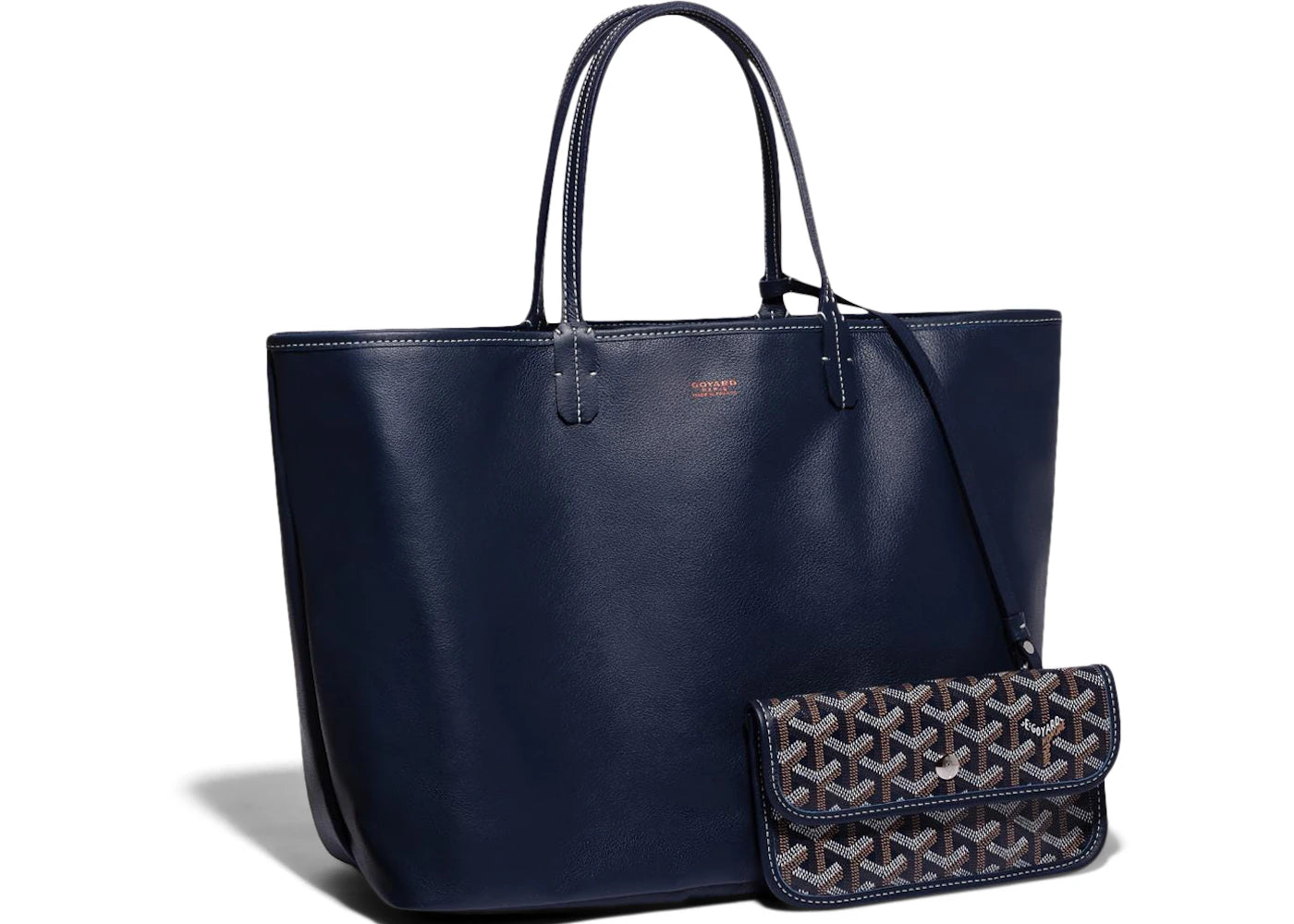 Goyard Anjou Tote PM Navy Blue