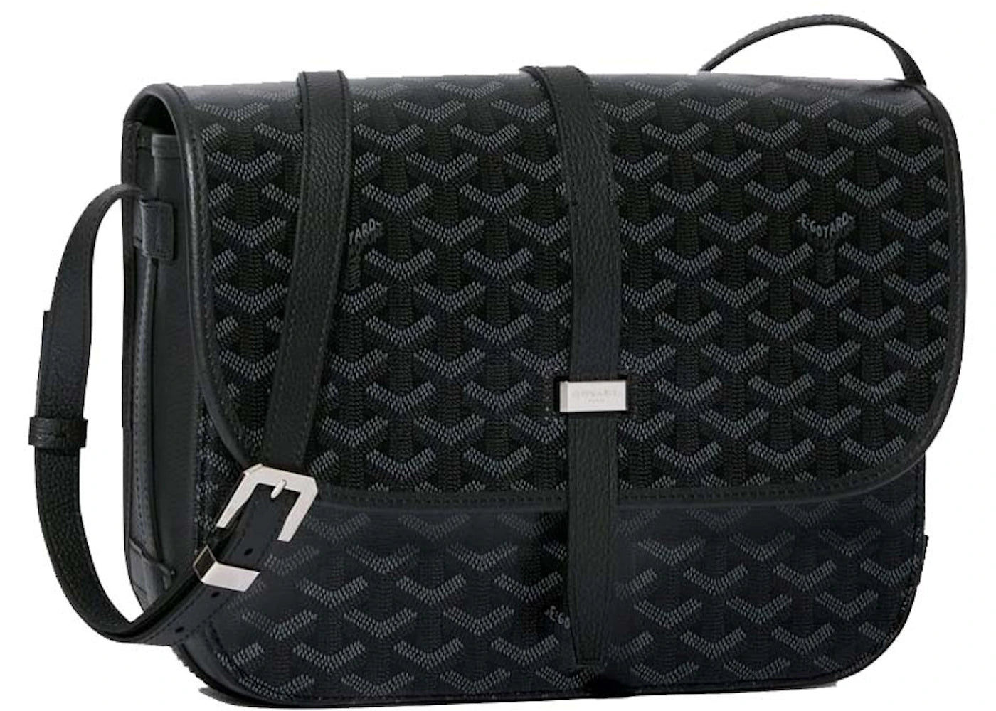 Goyard Belvedere MM Bag Jet Black