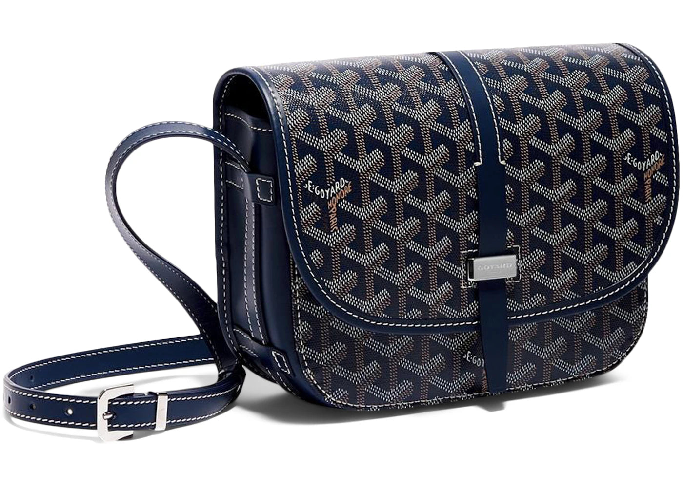 Goyard Belvedere PM Navy Blue