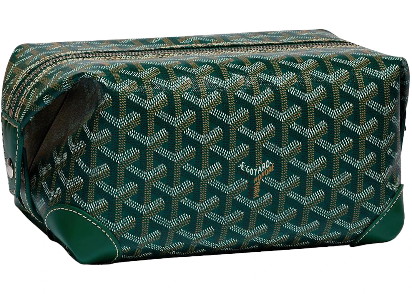 Goyard Boeing 25 Toilet Bag Green