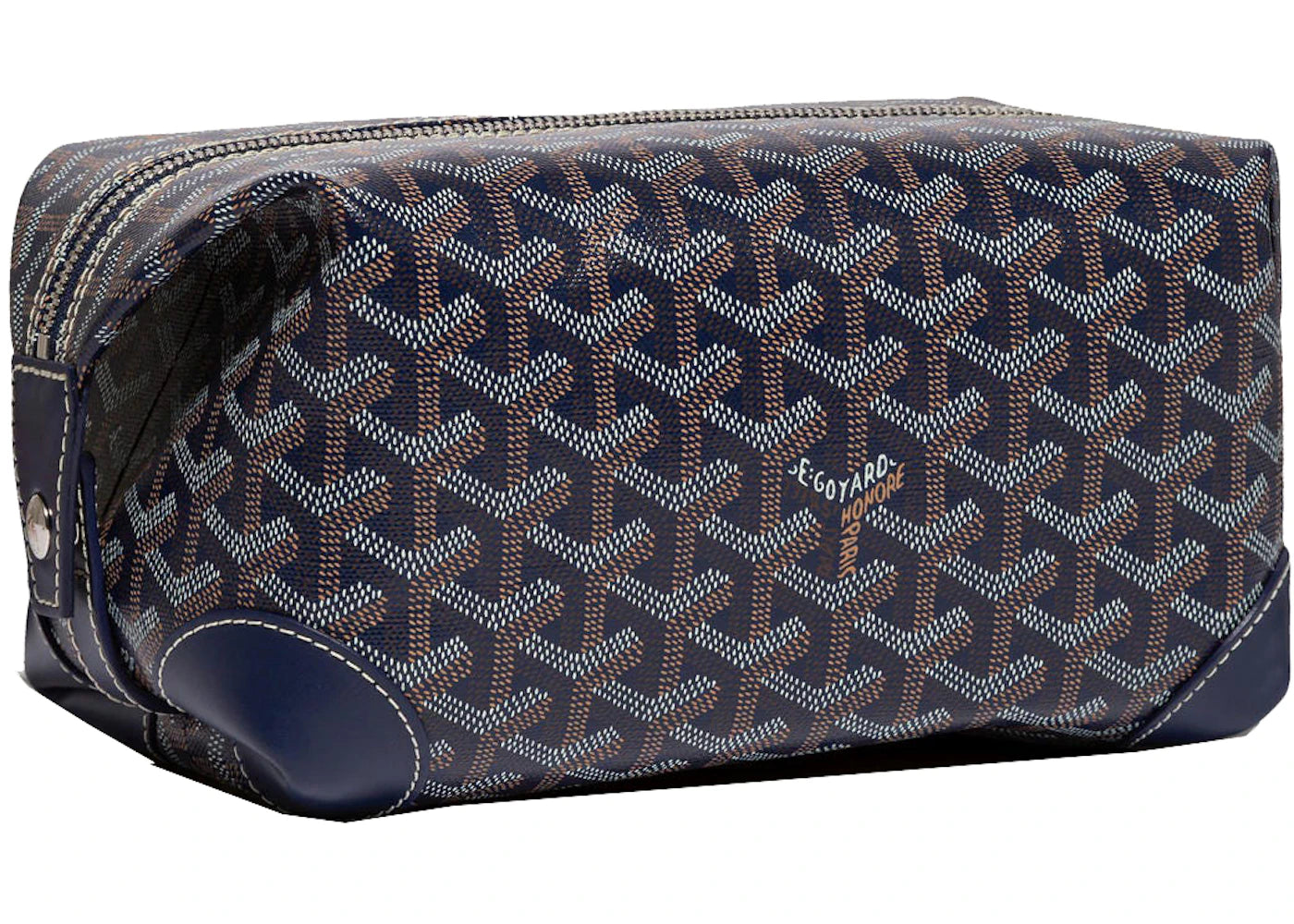 Goyard Boeing 25 Toilet Bag Navy Blue