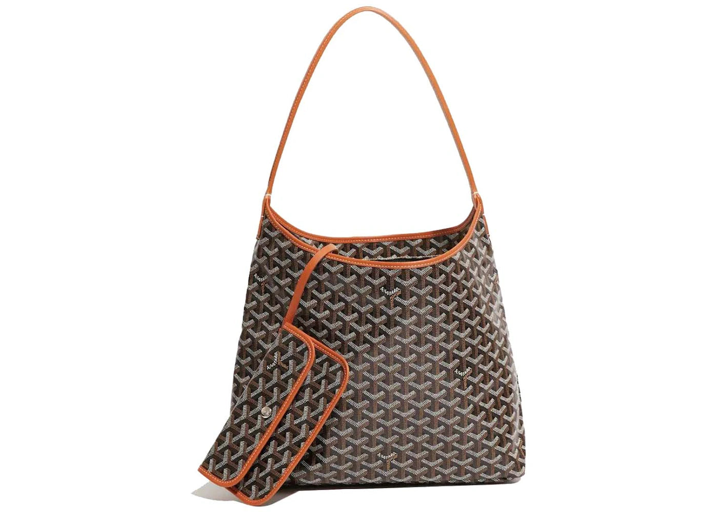 Goyard Boheme Hobo Bag Black/Tan