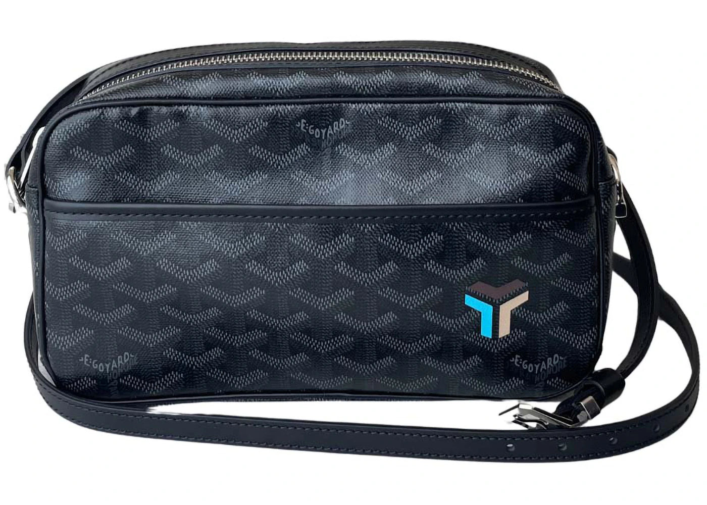 Goyard Cap Vert Camera Bag Black