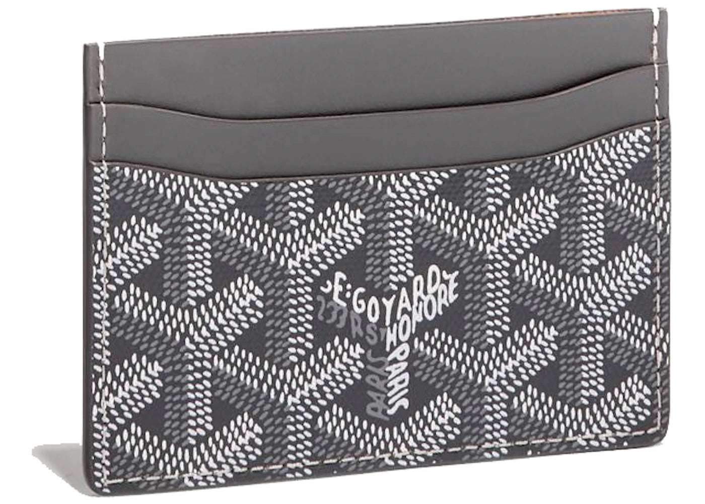 Goyard Saint-Sulpice Card Wallet Gray