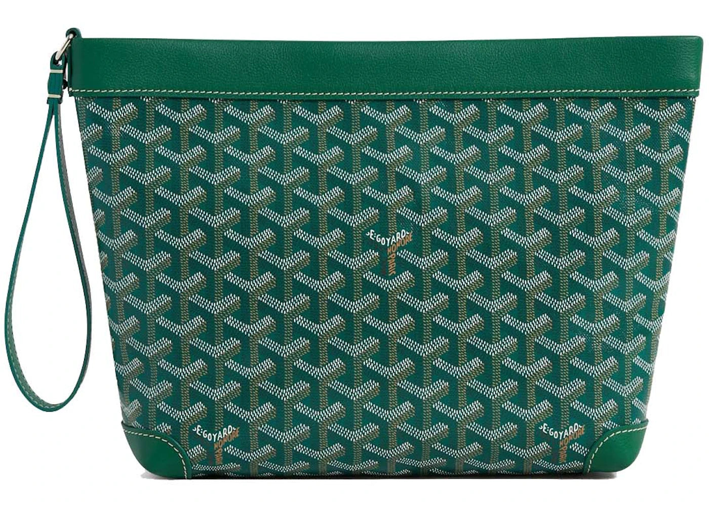 Goyard Conti Pouch Green