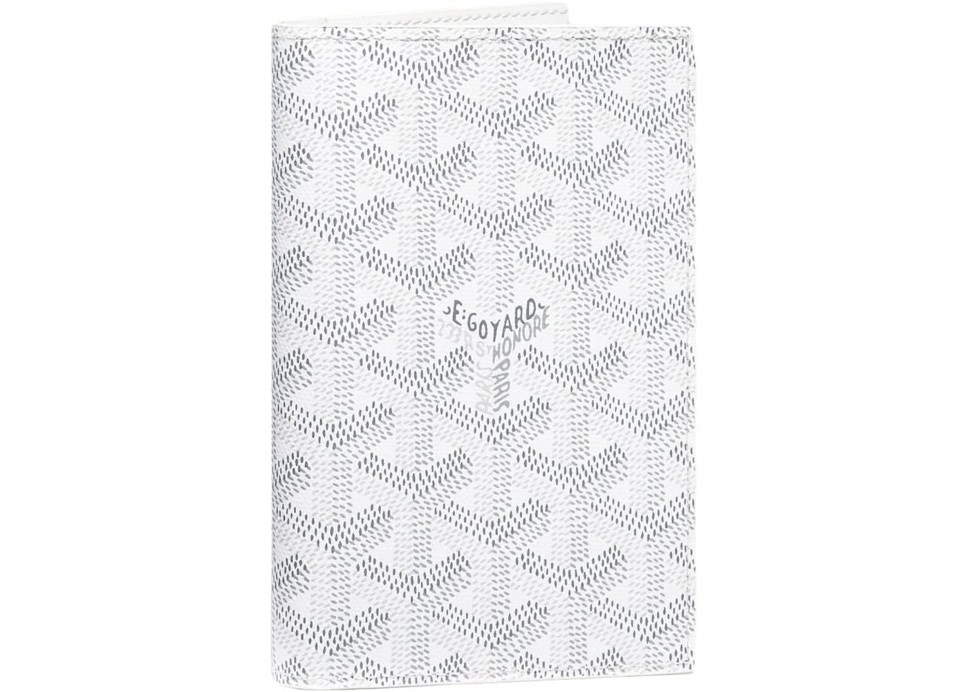 Goyard Grenelle Passport Cover White