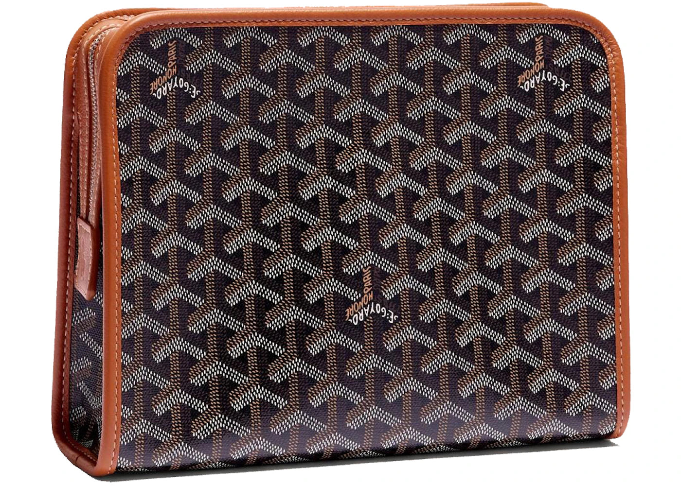 Goyard Jouvence Toiletry Bag MM Black/Brown