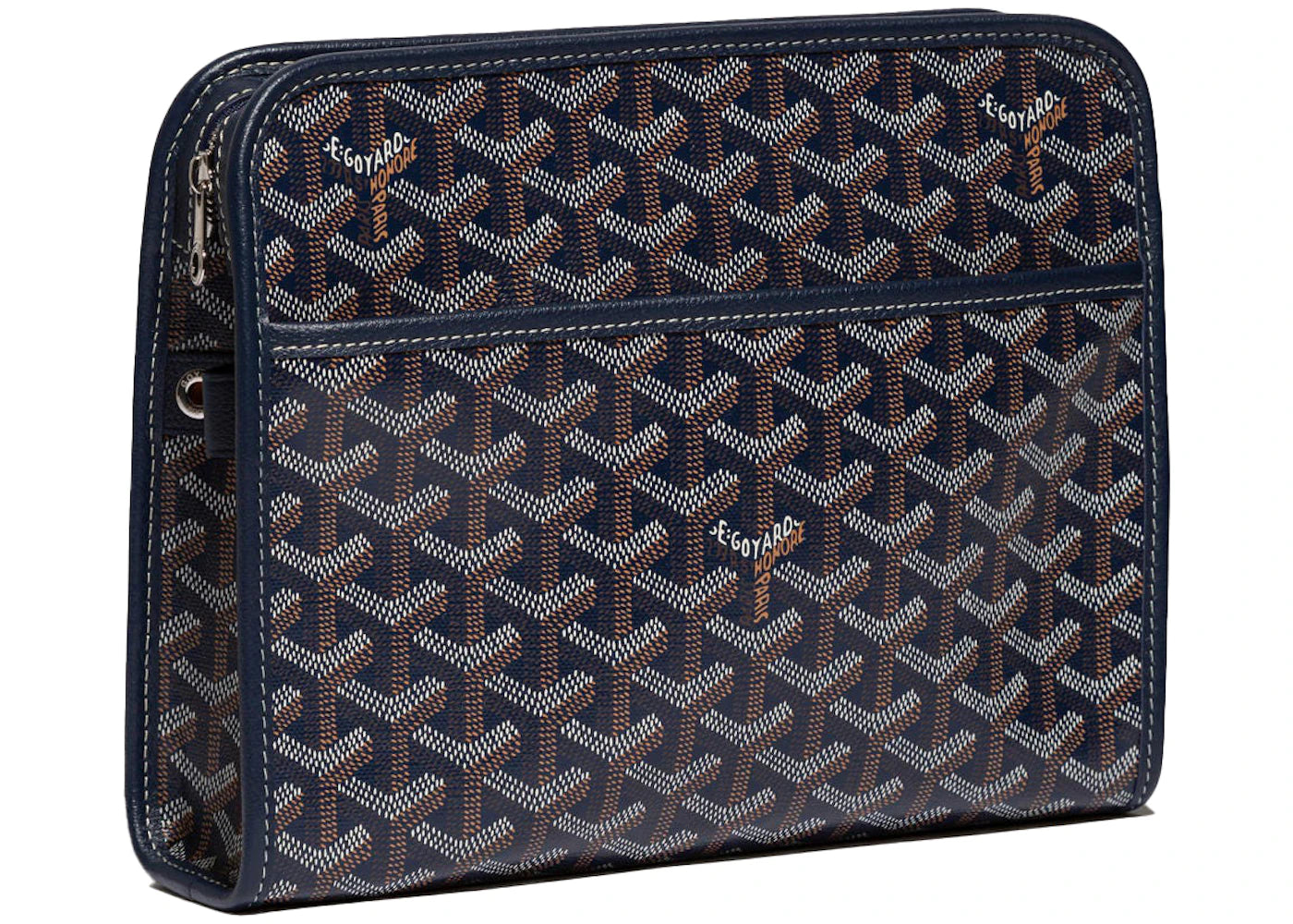 Goyard Jouvence Toiletry Bag MM Dark Blue