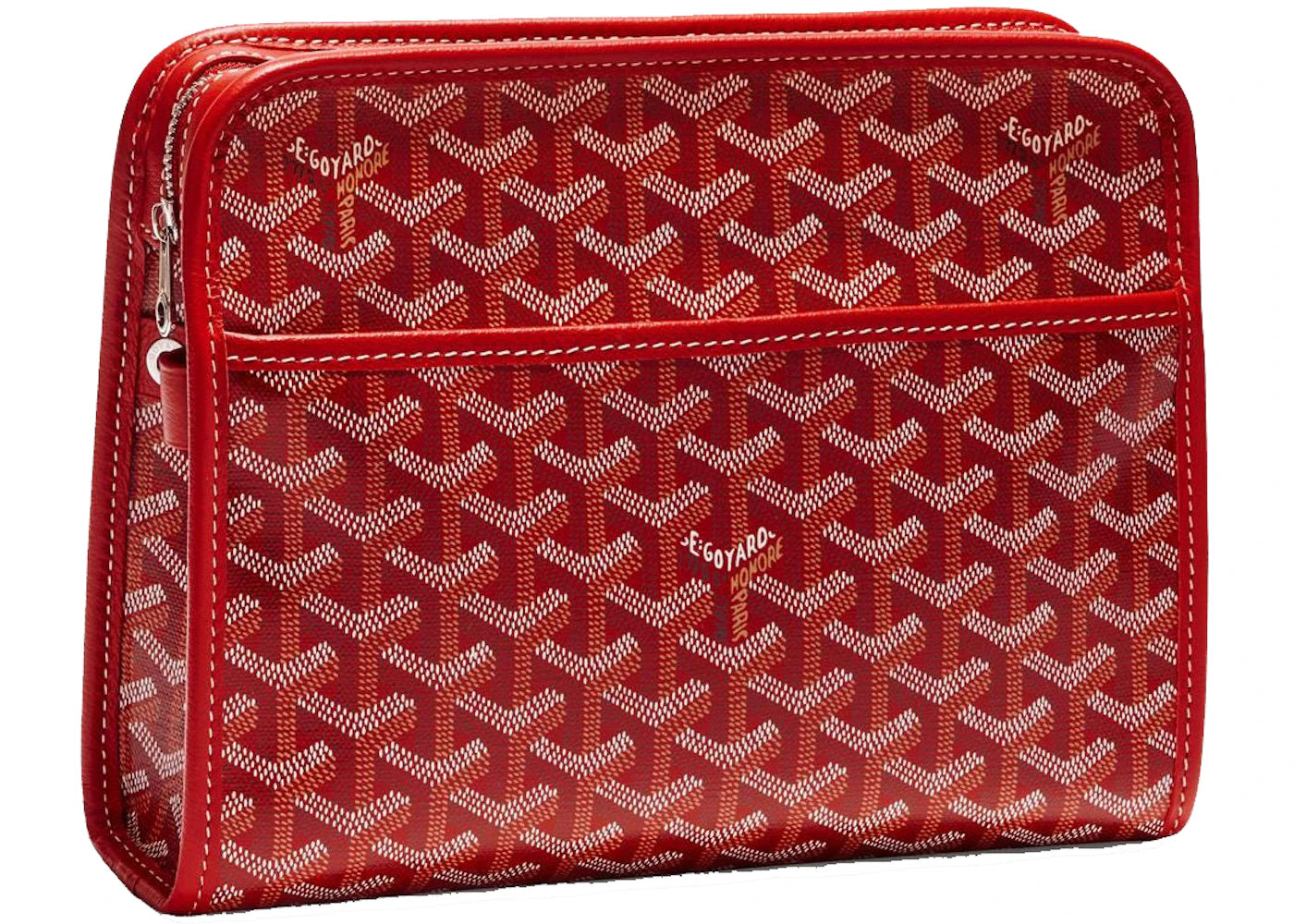 Goyard Jouvence Toiletry Bag MM Red